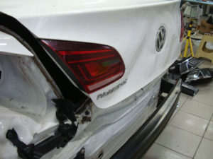 Ремонт бампера и задней панели Фольксваген Пассат (Volkswagen Passat) CC