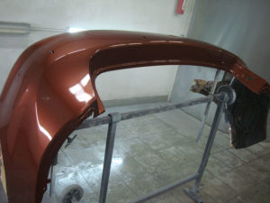 Ремонт переднего крыла и заднего бампера Порше Кайен (Porsche Cayenne)