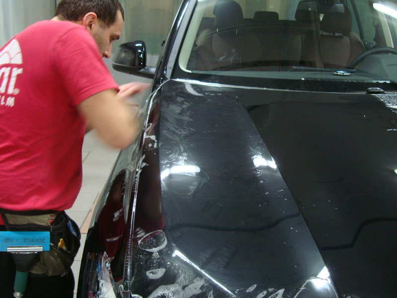 Бронирование кузова БМВ (BMW) X5 защитной пленкой