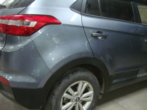Ремонт и покраска заднего крыла Хендай (Hyundai) IX 35