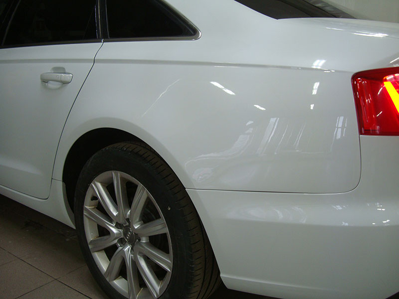 Ремонт и покраска заднего крыла Ауди (Audi) А4