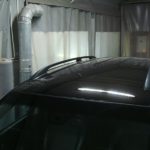 Ремонт вмятины на крыше и замена лобового стекла Шевроле Каптива (Chevrolet Captiva)