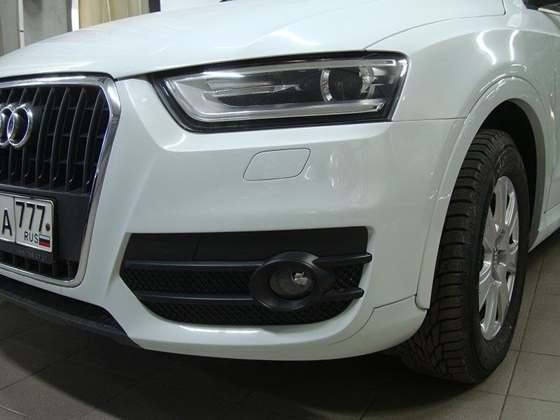 Ремонт и покраска бампера автомобиля Ауди (Audi) Q5
