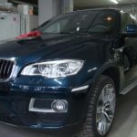 Ремонт и покраска крыла и бампера автомобиля БМВ (BMW) X6